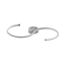 Opviq Lámpara de araña Gris con LED 16W